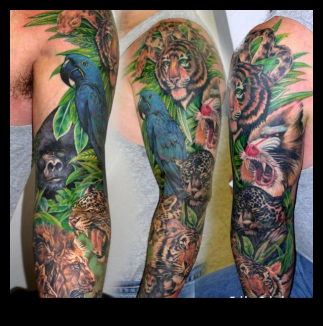 Cerneală sălbatică: Explorează jungla tatuajelor de animale