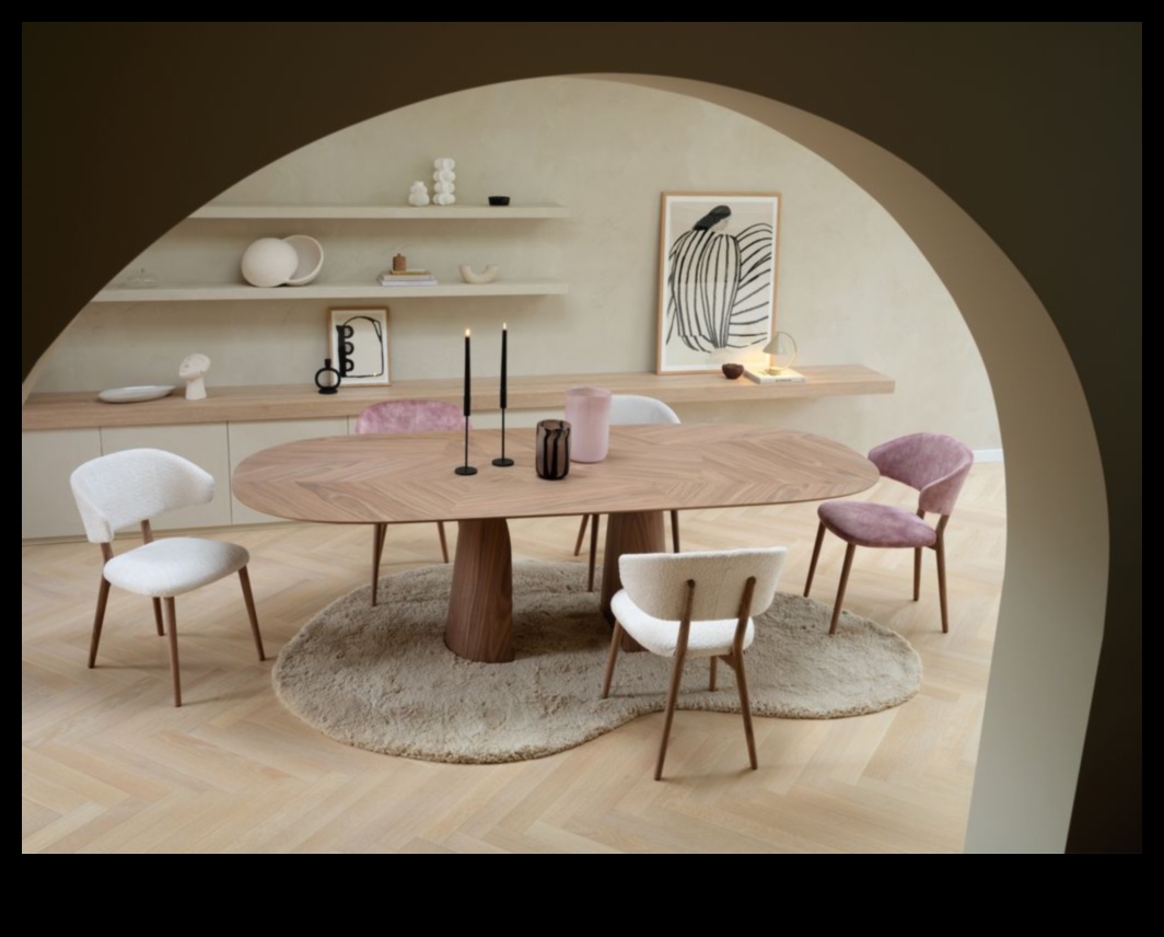 Scaune Blossom: Dezvăluirea alura a mobilierului elegant