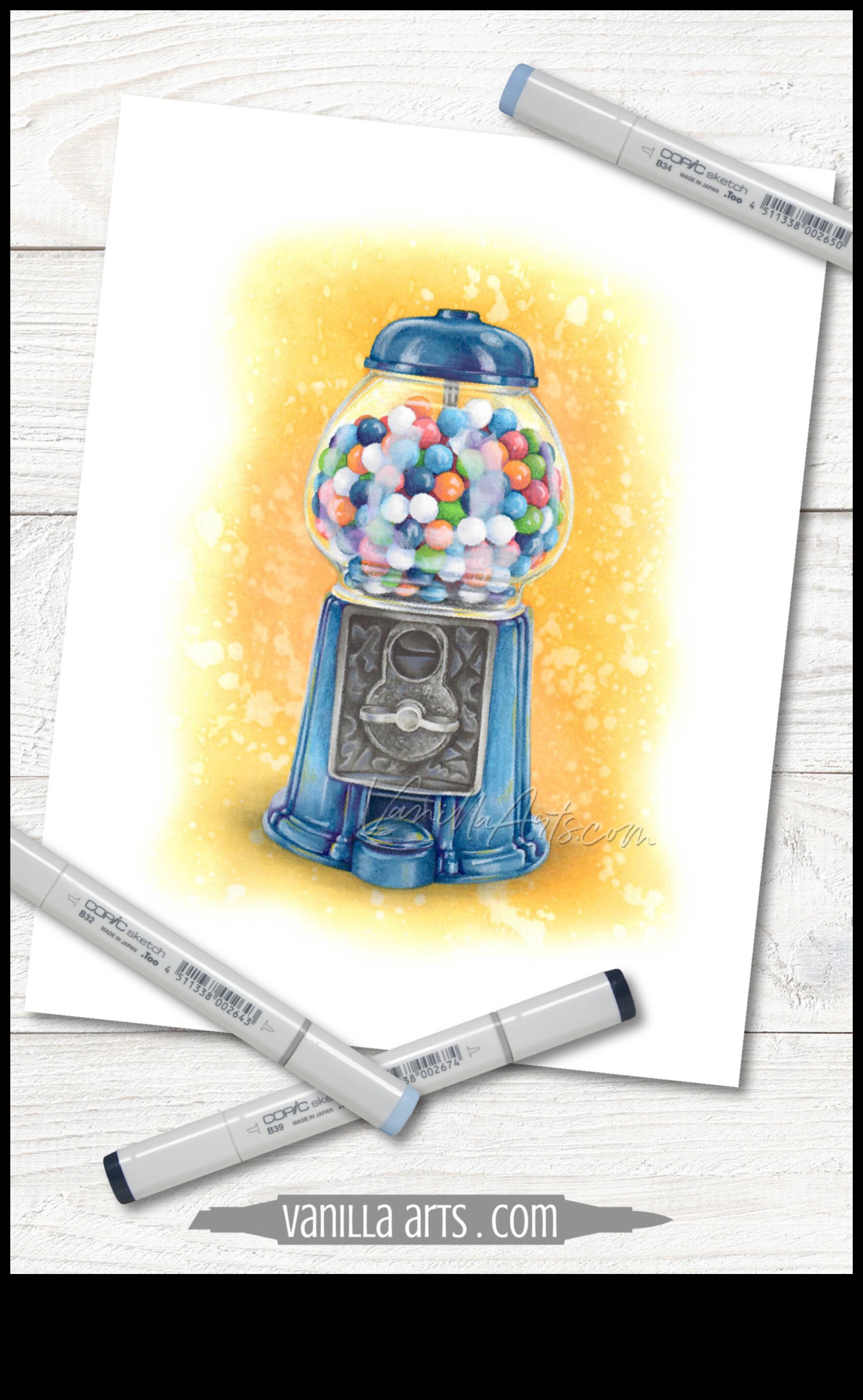 Iluminare cu cerneală: strălucește o lumină asupra modelelor radiante