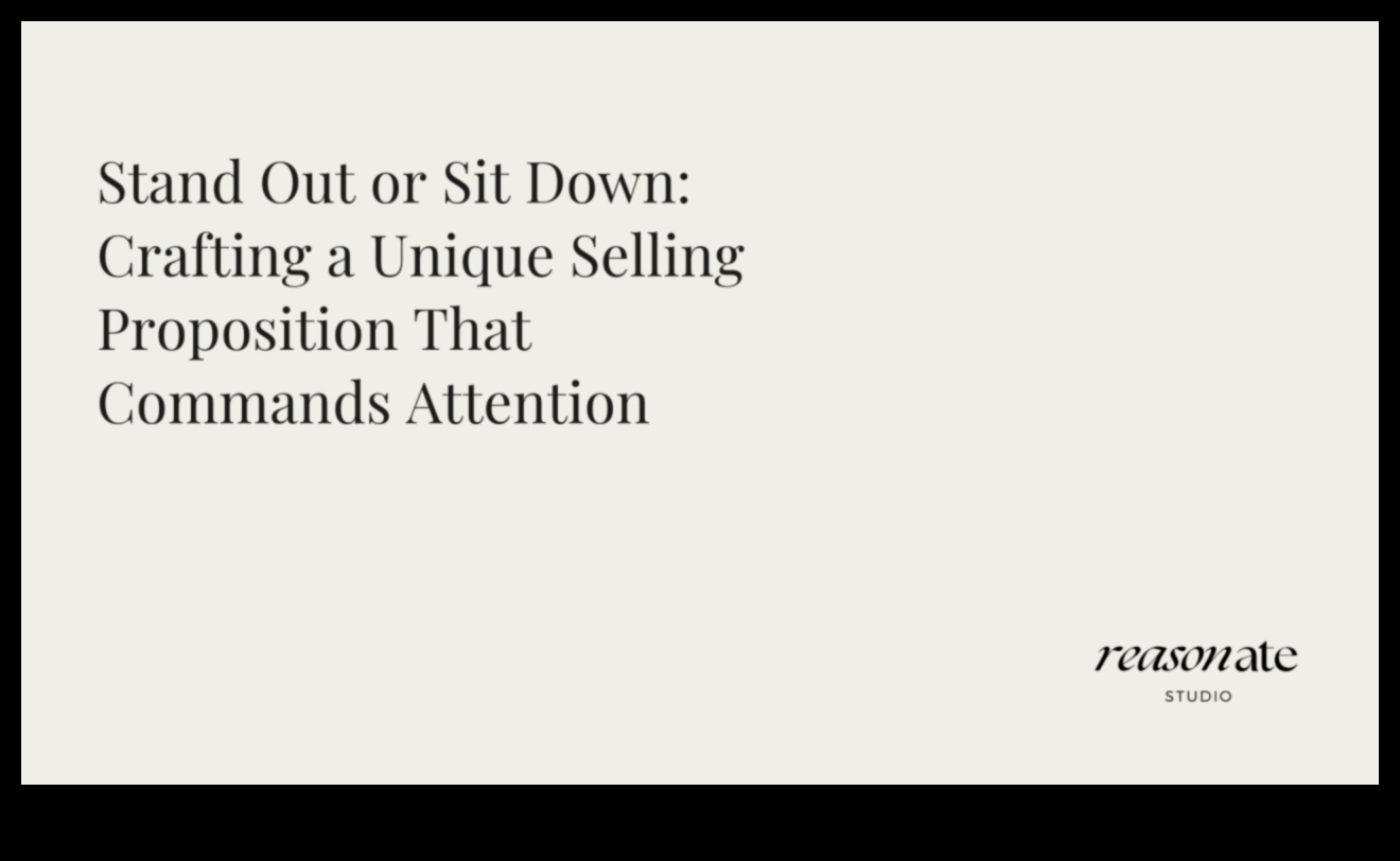 Crearea unei propuneri unice de vânzare: diferențiază-ți afacerea mică