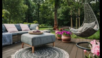 Lounging în grădină: creați spații liniștite cu mobilier