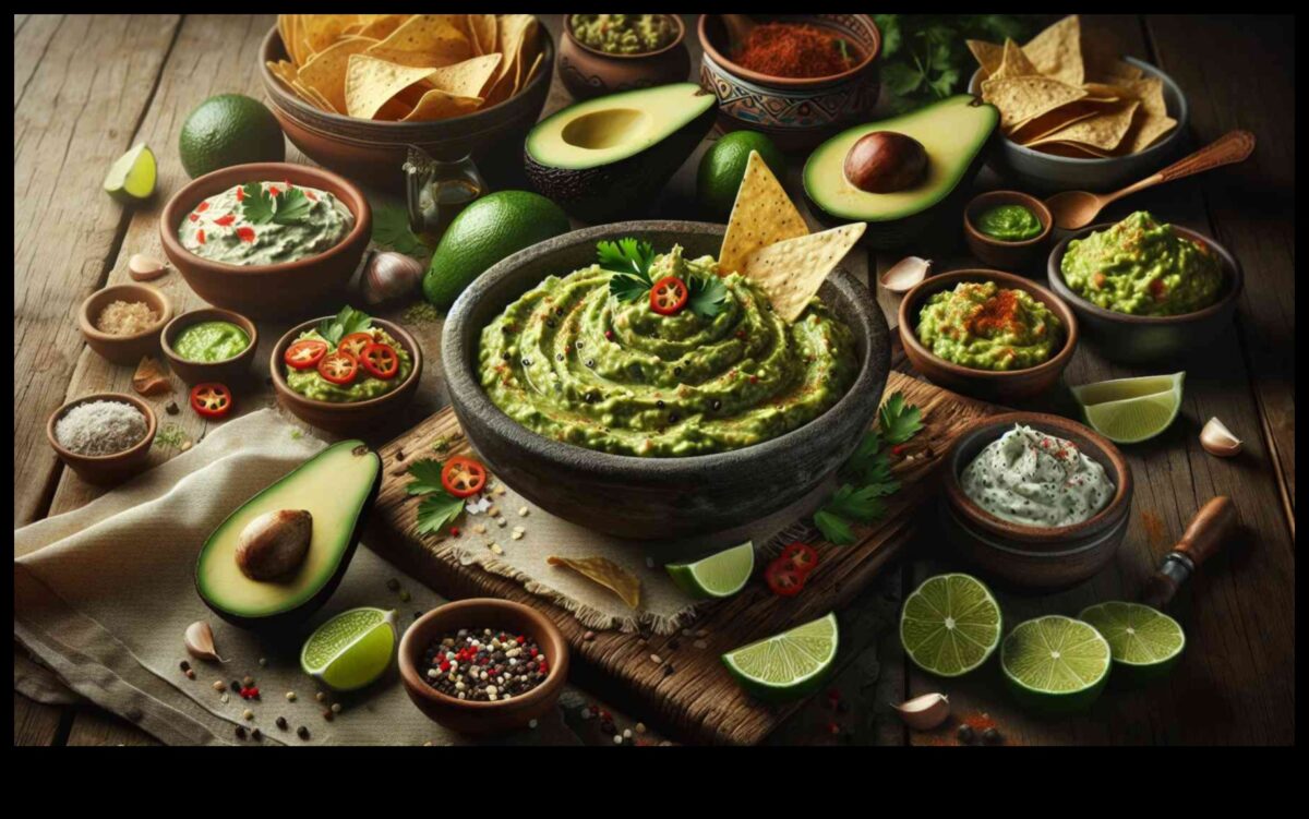 Guacamole din belșug: deblocarea bogăției aromelor mexicane