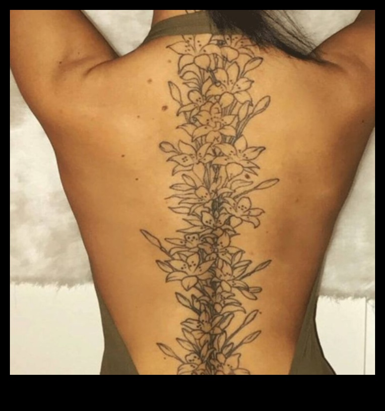 Pânza coloanei vertebrale: explorarea artei tatuajelor pe spate