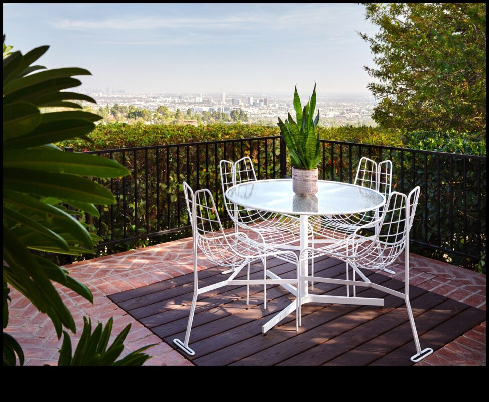 Confort sculptat: Dezvăluind alura de scaune în aer liber