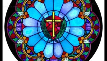 Strălucire pentru trandafir: simbolism în vitralii gotice