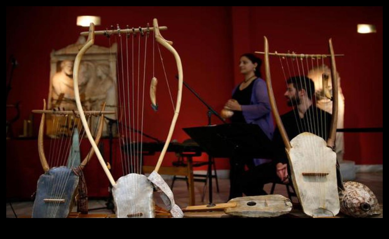 Imnuri elene: instrumente muzicale în Grecia antică